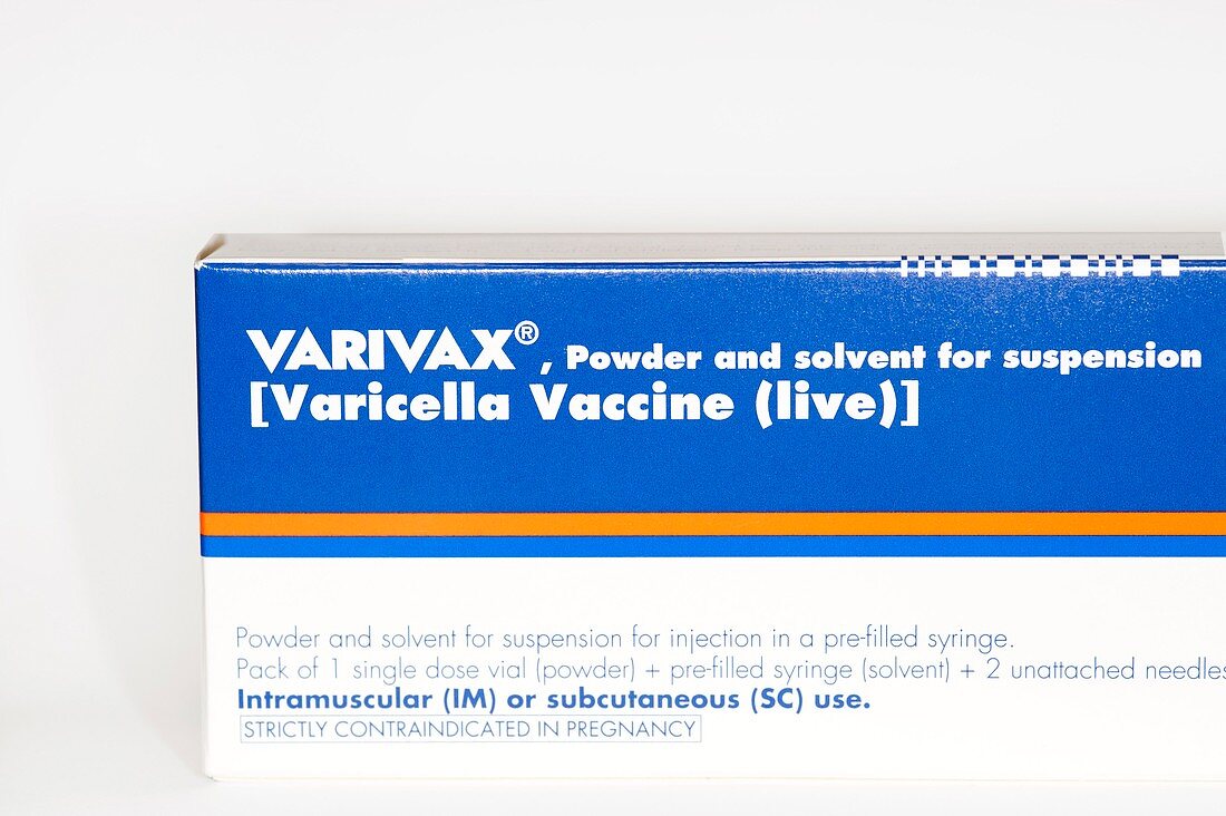 Varivax chickenpox vaccine