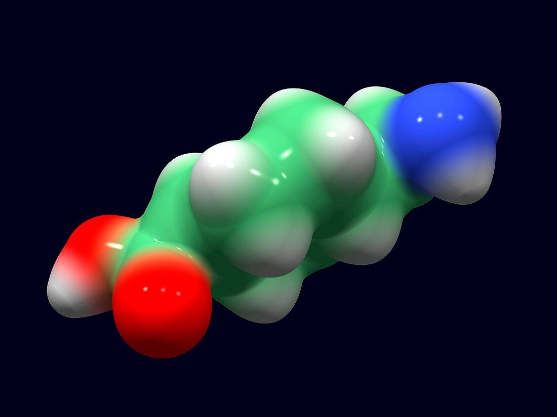 Tranexamic acid molecule