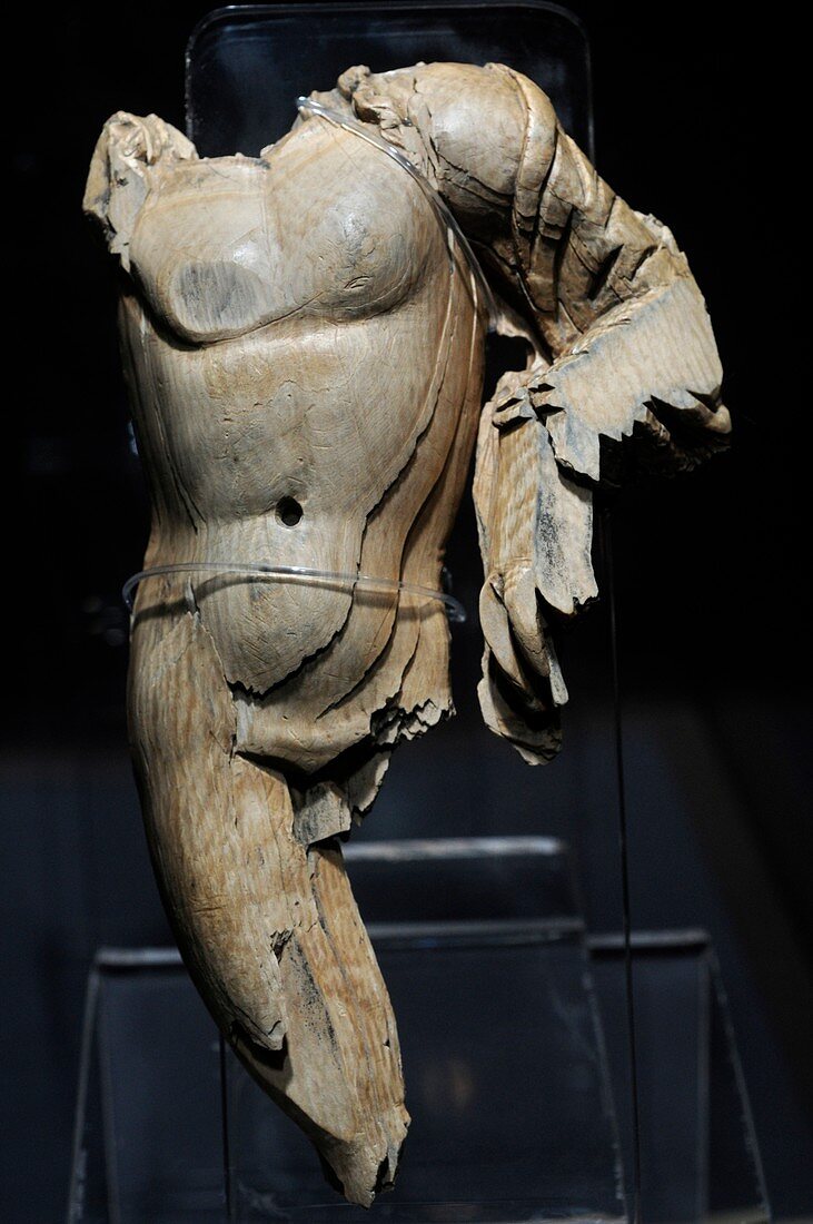 Ancient Byzantine ivory figure