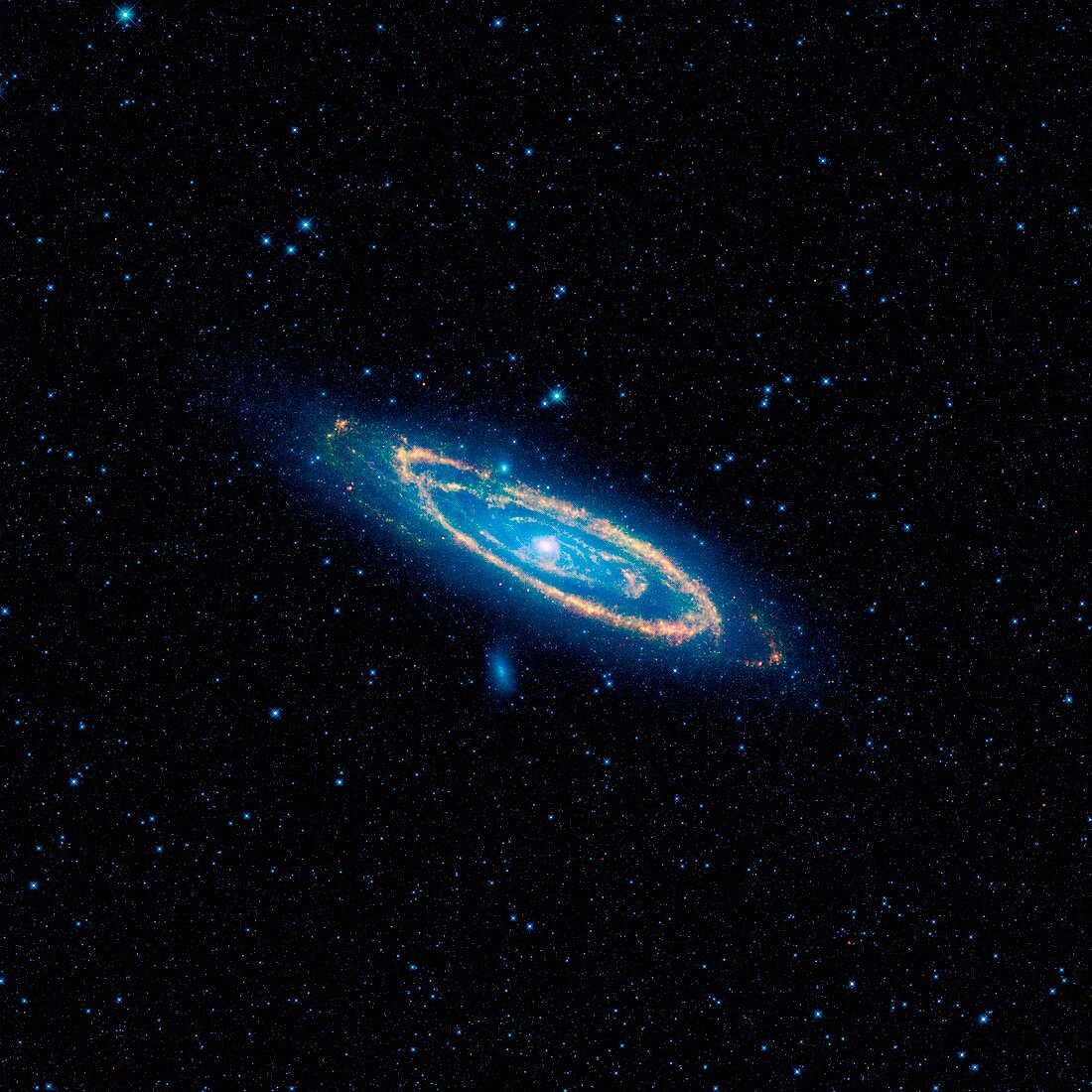 Andromeda Galaxy,infrared image