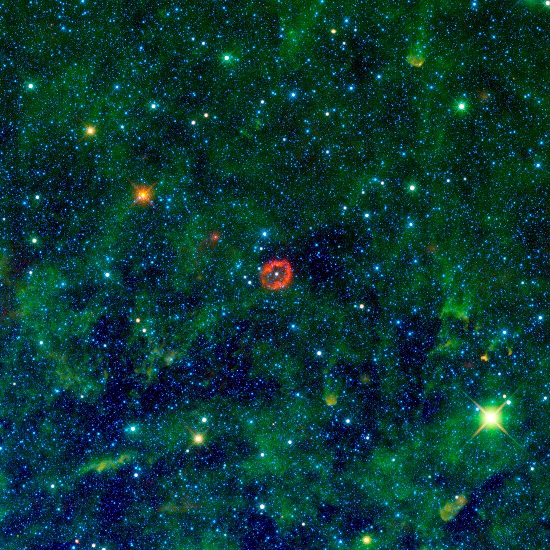 Wolf-Rayet star and nebulae,infrared