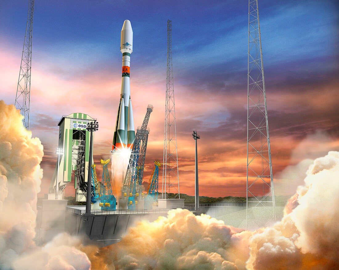 Galileo launch,Guiana Space Centre