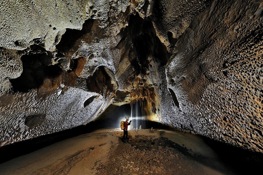 Cave walls,Borneo