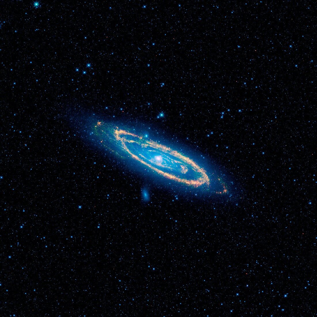 Andromeda Galaxy,space telescope image