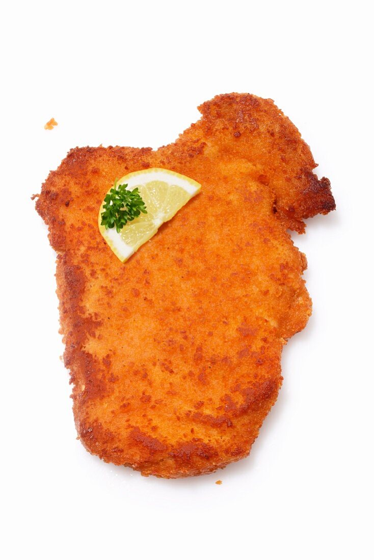 Viennese escalope with lemon and parsley