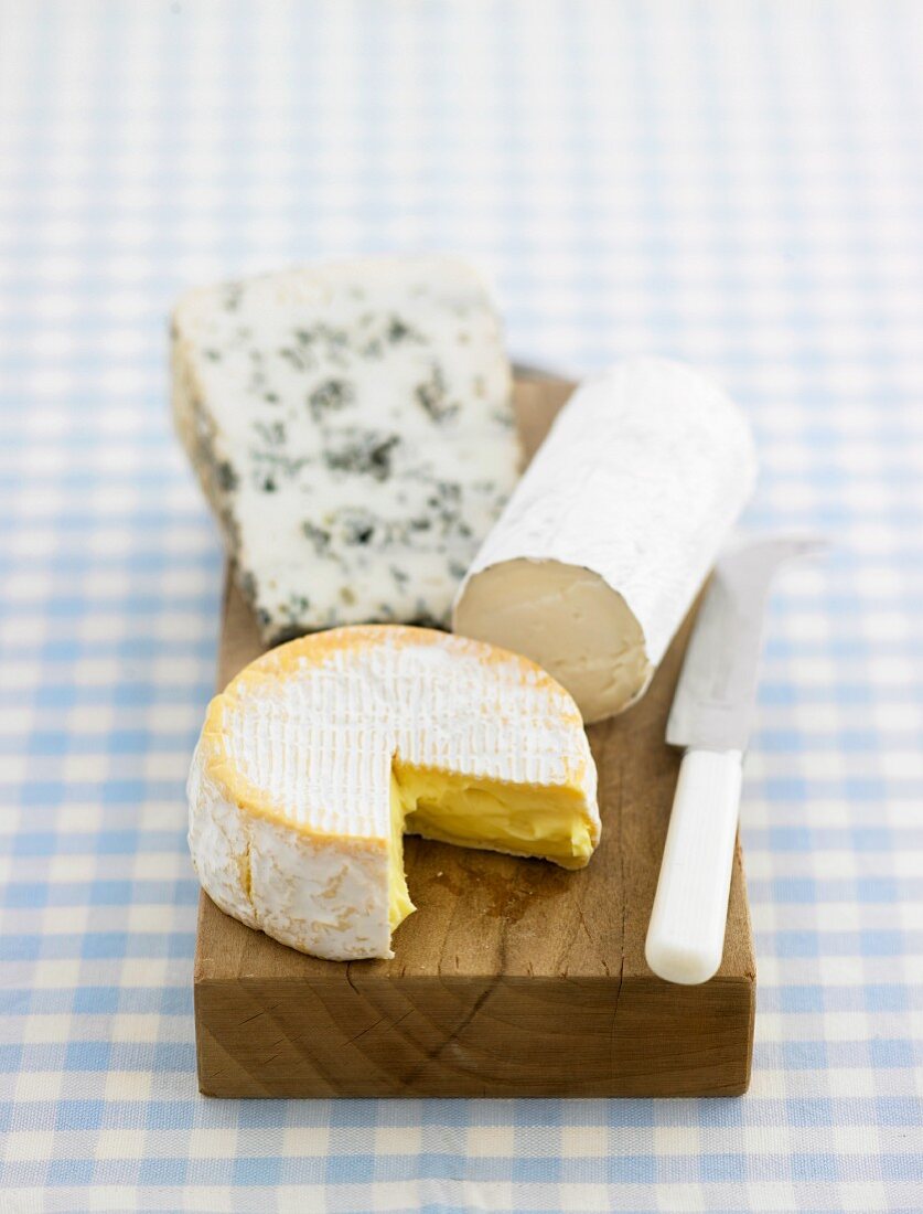 A selection of cheese