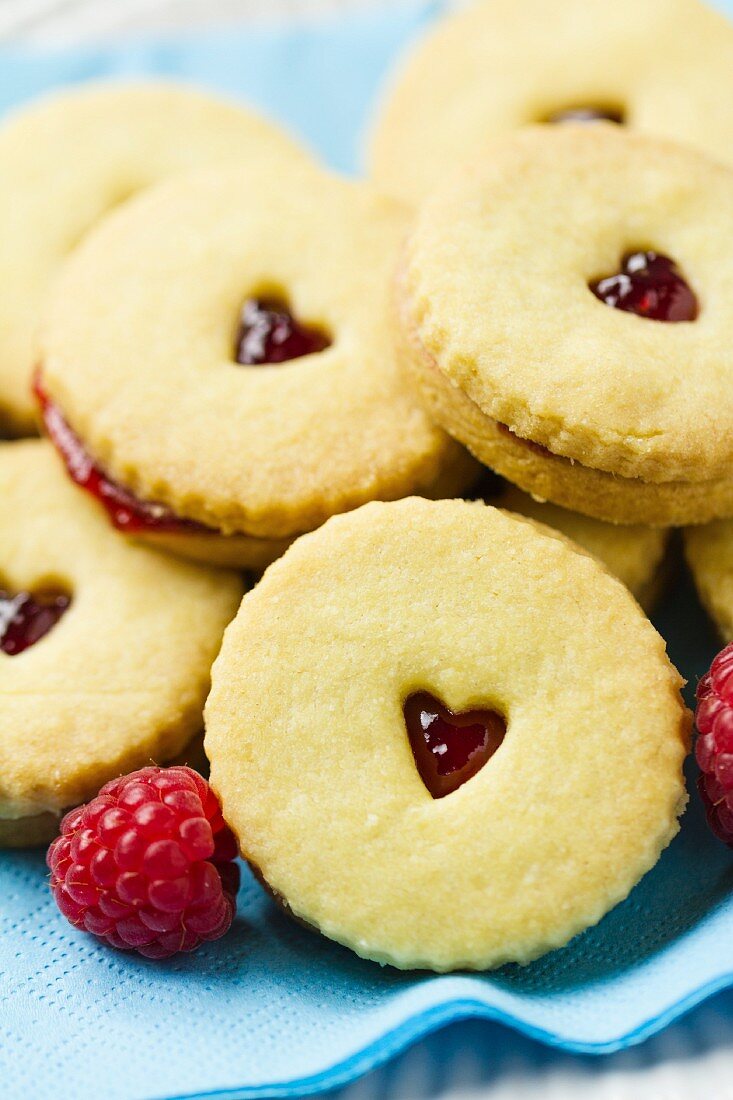 Jammie Dodgers Plätzchen