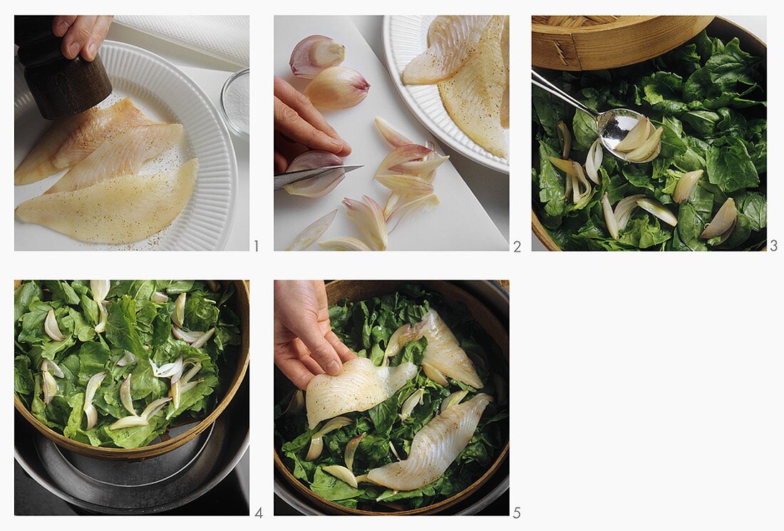 Steaming fish - a gentle cooking method