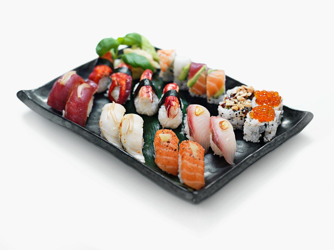 Mixed sushi platter