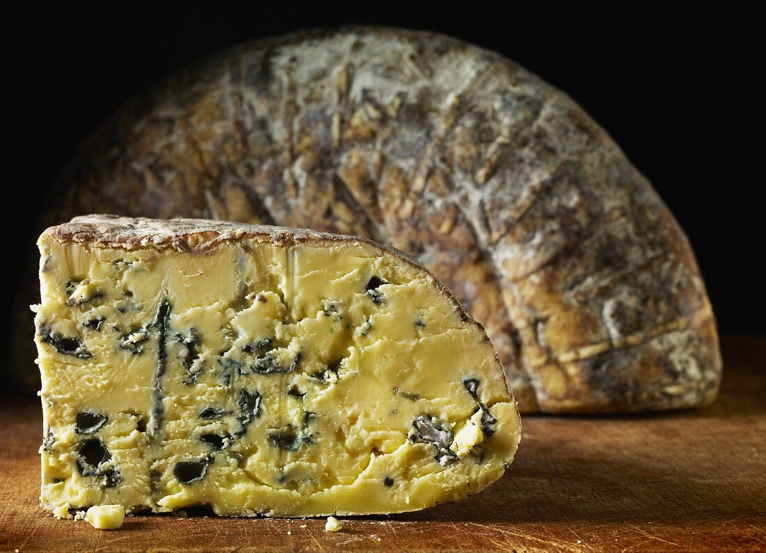 Barkham Blue blue cheese from England