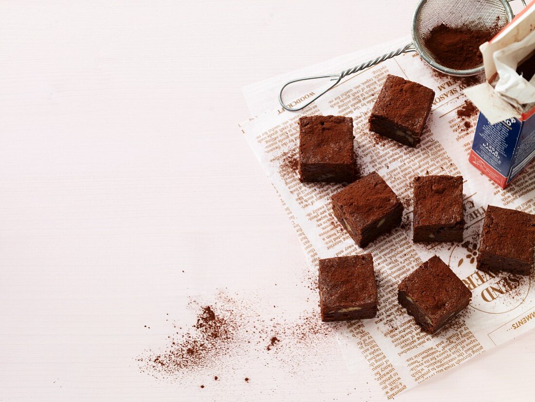 Pecan nut brownies