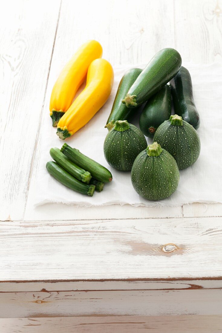Assorted Courgettes