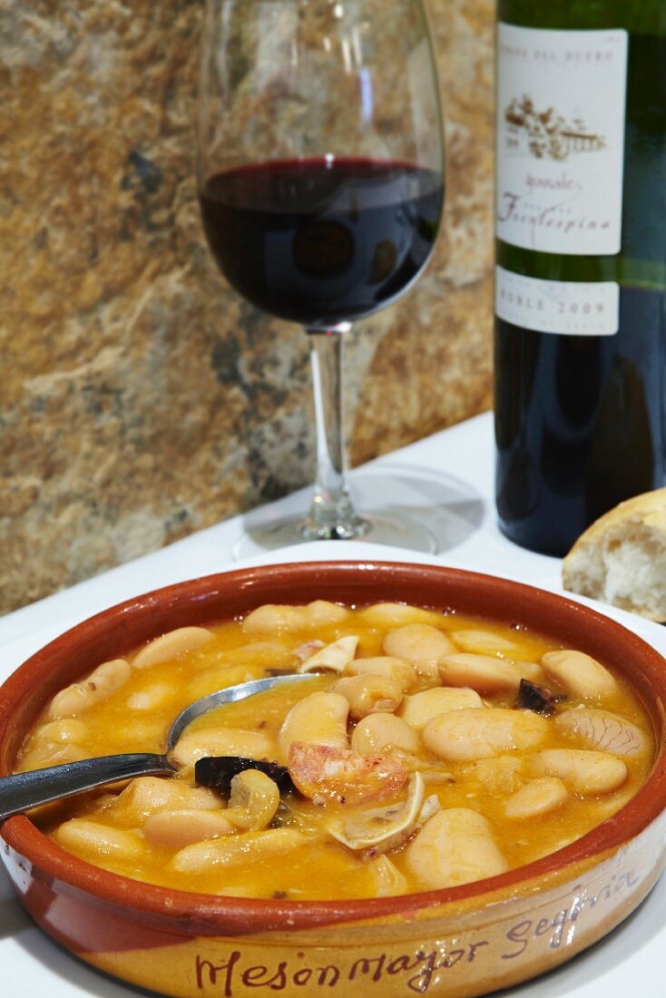 Spanish bean soup