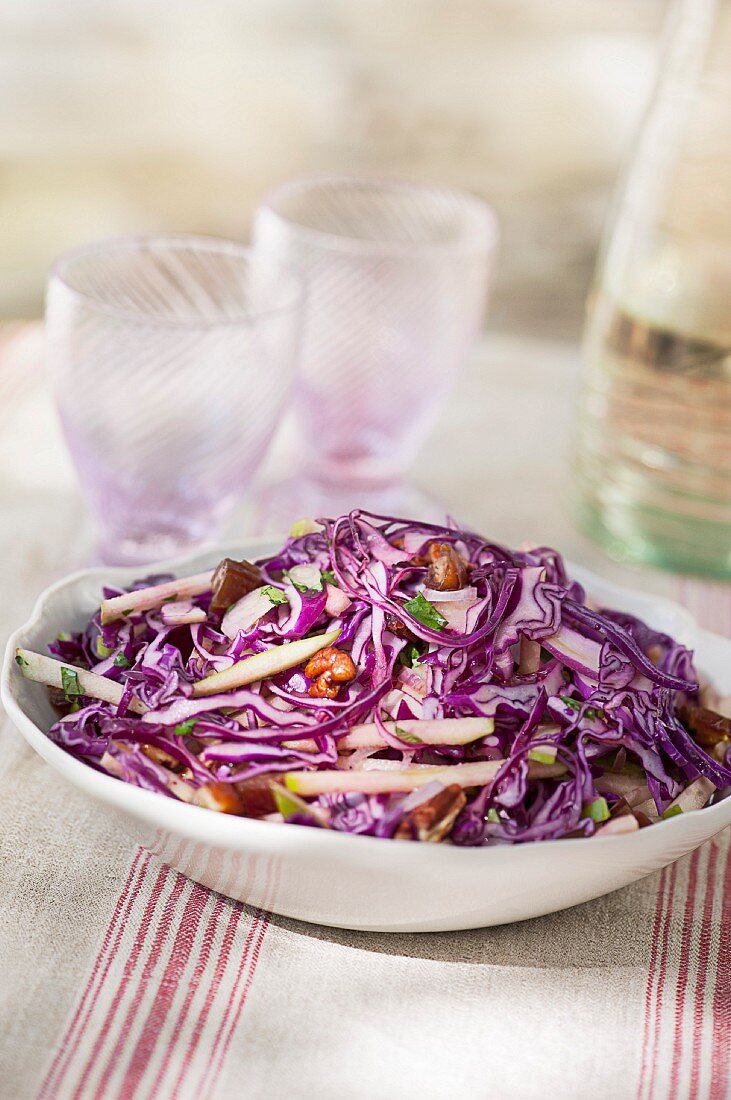 Red Cabbage Slaw