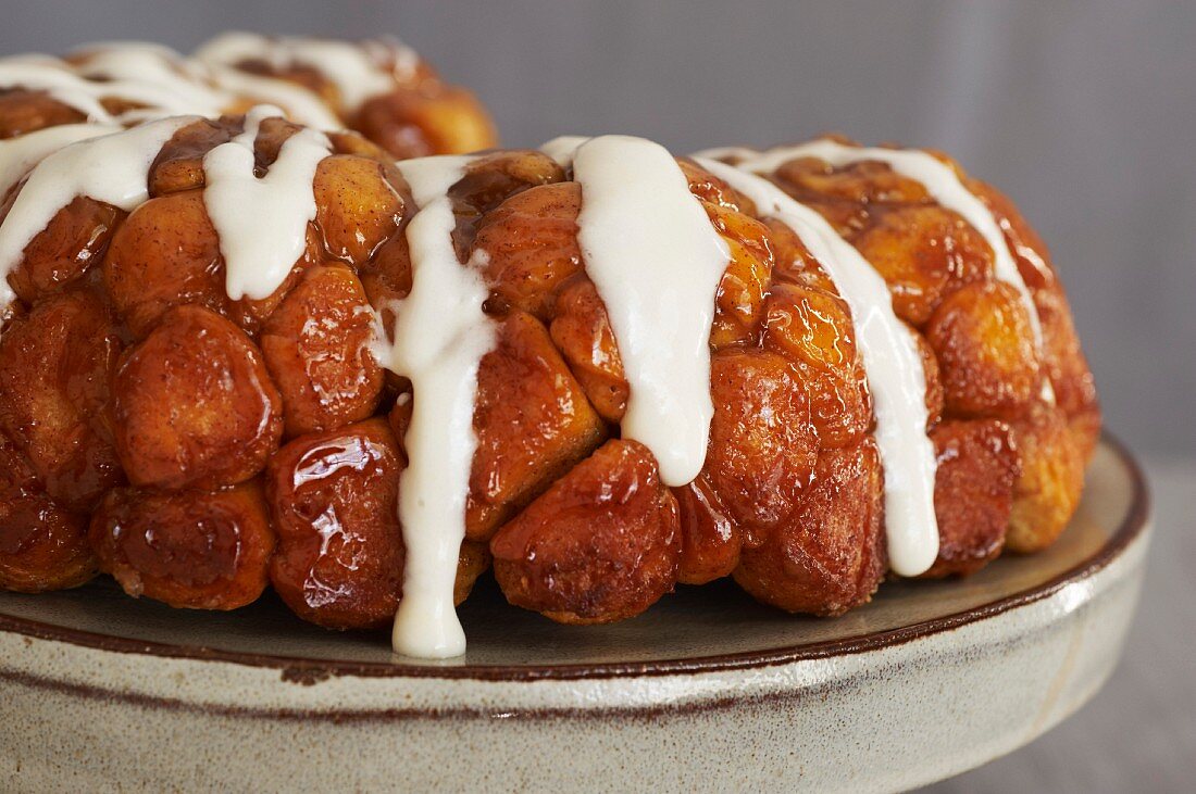 Monkey Bread (Karamellisierter Hefekuchen mit Zucker und Zimt)