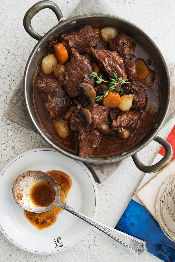 Boeuf bourguignon, France