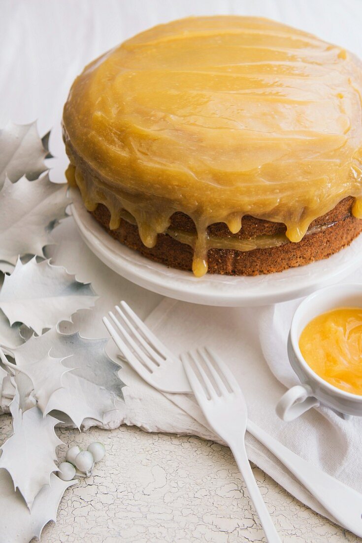 Poppyseed and lemon cake