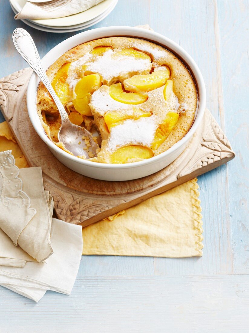 Peach Clafoutis