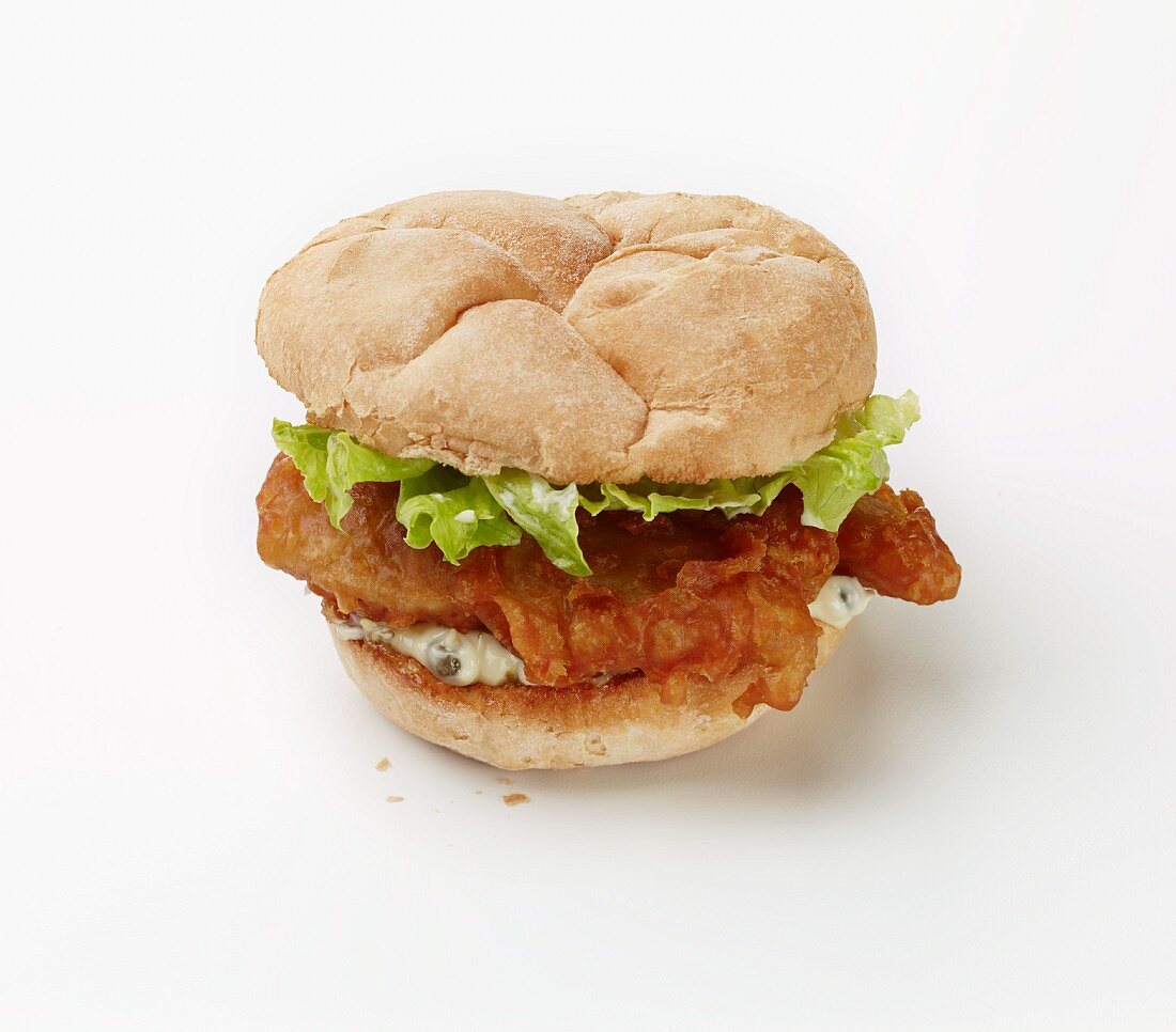 Cod sandwich with remoulade