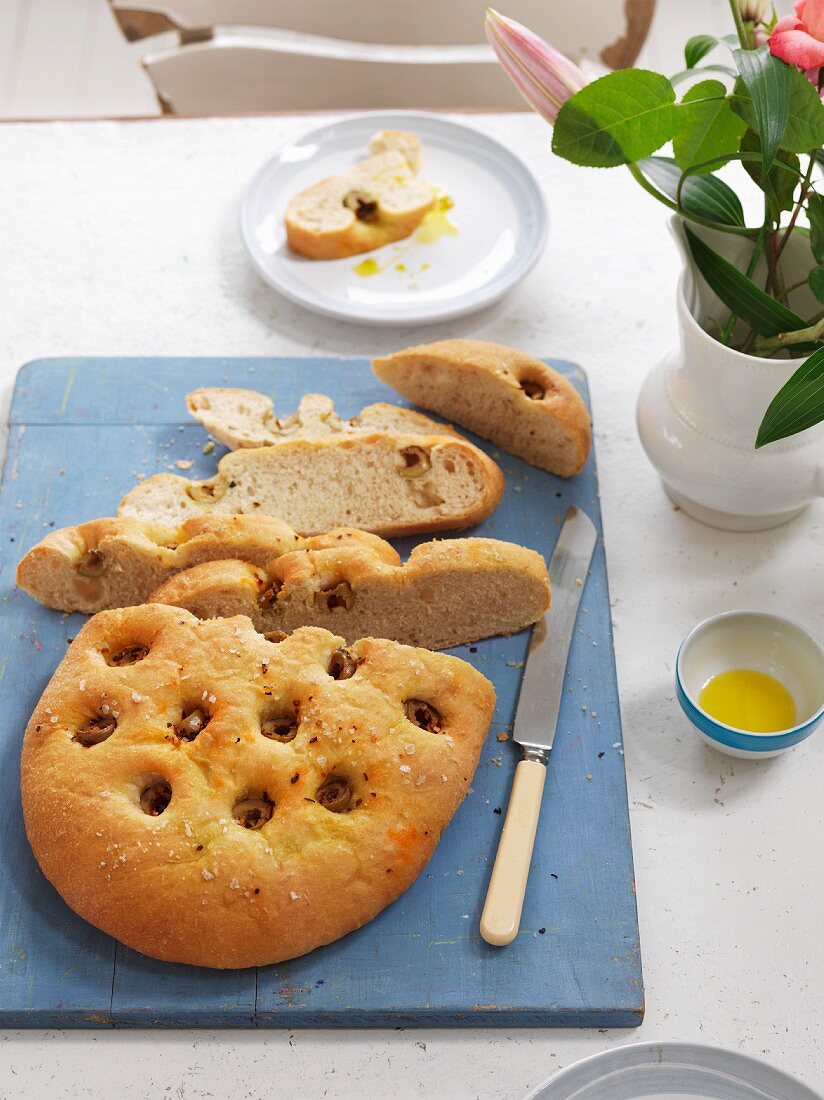 Olive focaccia