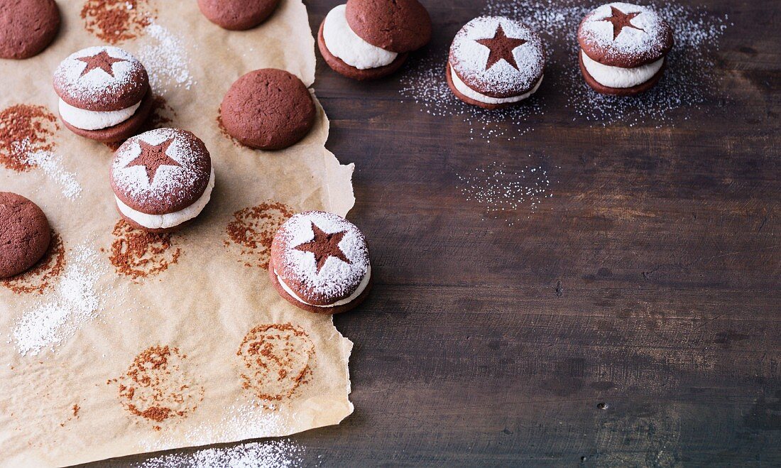 Weihnachts-Whoopies