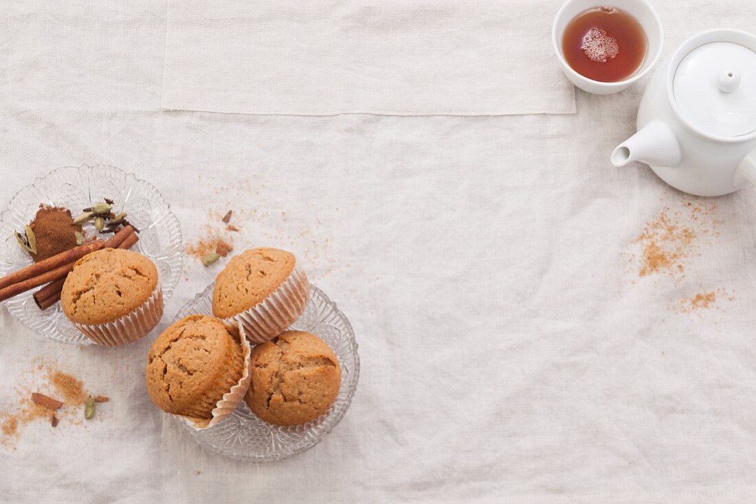 Chai muffins