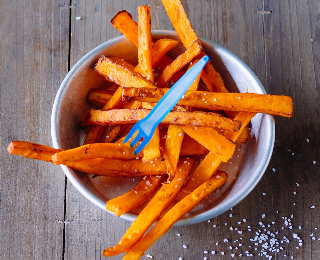 Dish of Sweet Potato Fries