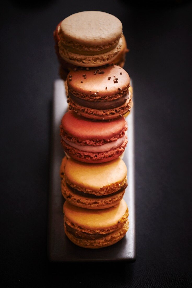 A stack of macaroons