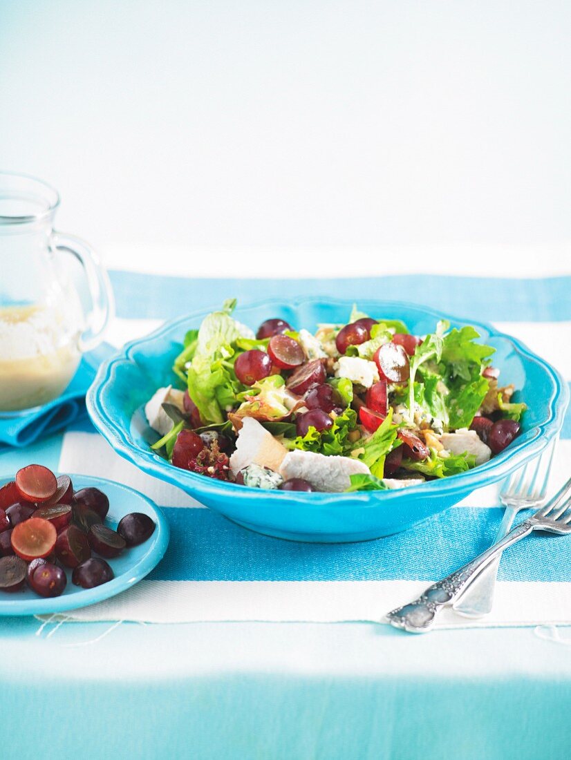 Chicken and grape salad