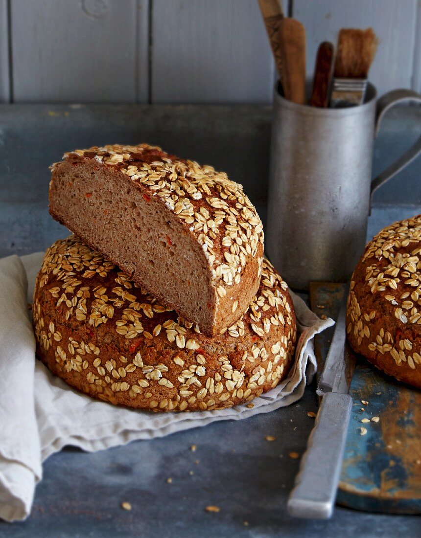 Dinkel-Möhrenbrot