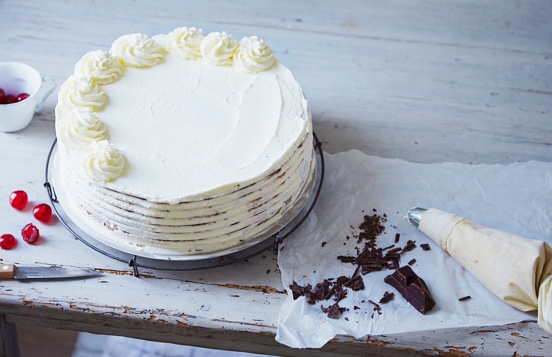 Schwarzwälder Kirschtorte zubereiten