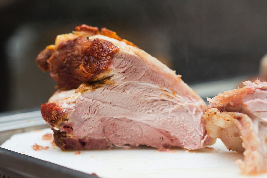 Sliced roast pork, Bavaria