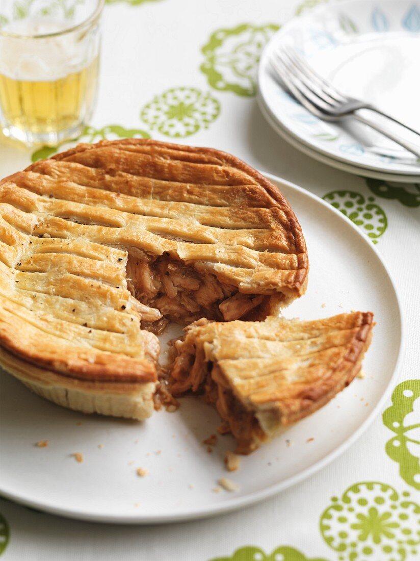 Chicken pie (Hühnerpastete, Grossbritannien)