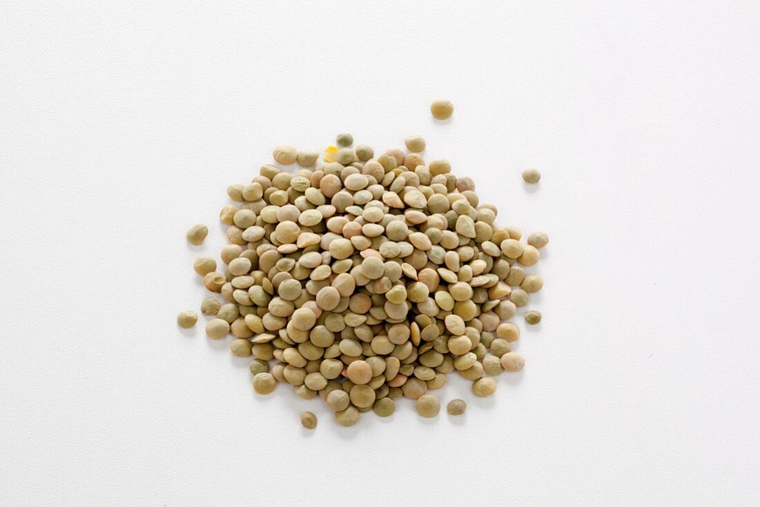 A pile of lentils