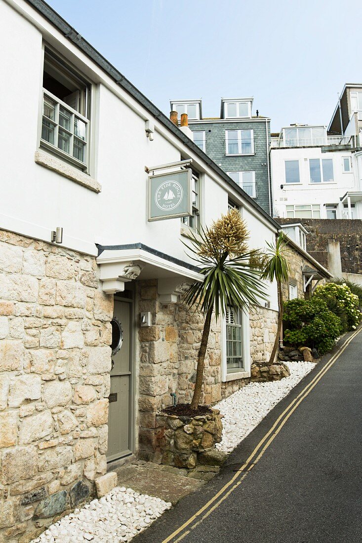 The Tide House Hotel in St. Ives (Cornwall, England)