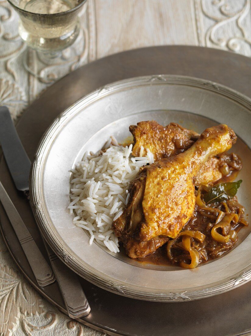 Duck curry with tamarinds (India)
