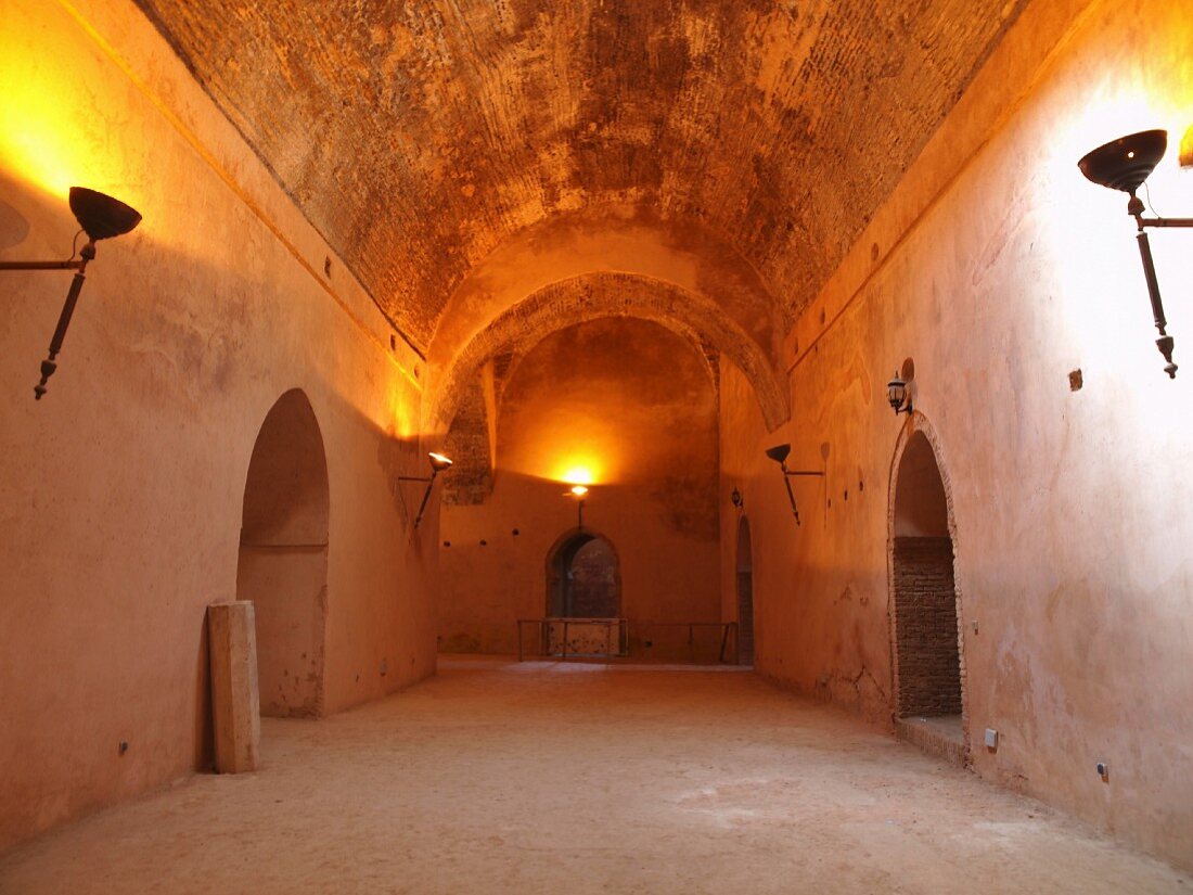 The Heri es-Souani granary in Meknès, one of the four royal cities of Morocco