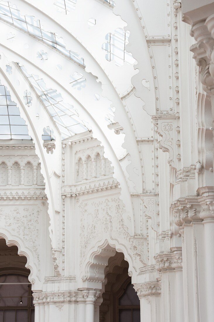 The Museum of Applied Arts in Budapest – the building was constructed in the Hungarian art nouveau style between 1893 and 1896 according to plans by Ödön Lechner and Gyula Pártos