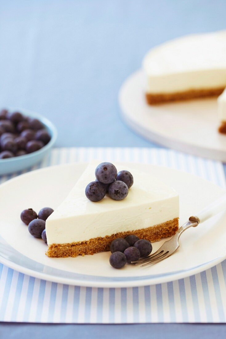 Creme fraiche cheesecake