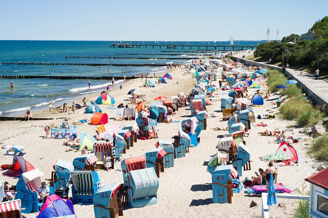 Der Strand von Kühlungsborn, Mecklenburg-Vorpommern