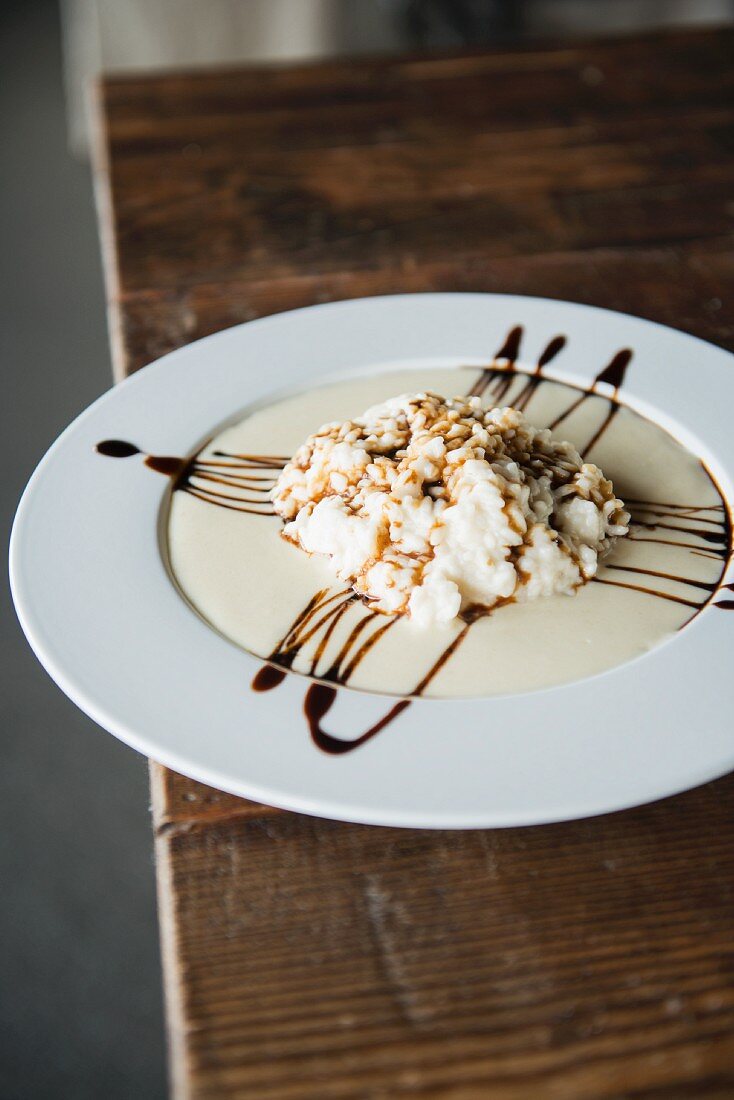 Risotto mit Parmesan und Balsamico im Opera 02, Bologna