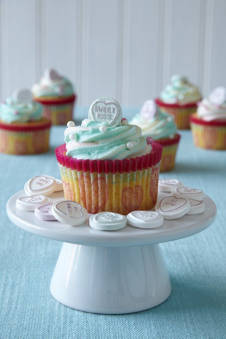 Cupcakes zum Valentinstag