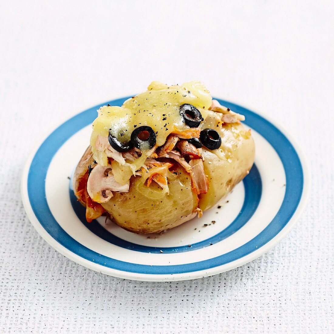 Chicken supreme baked potato