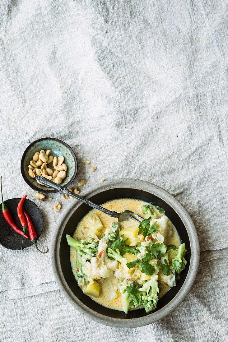 Blumenkohl-Romanesco-Curry