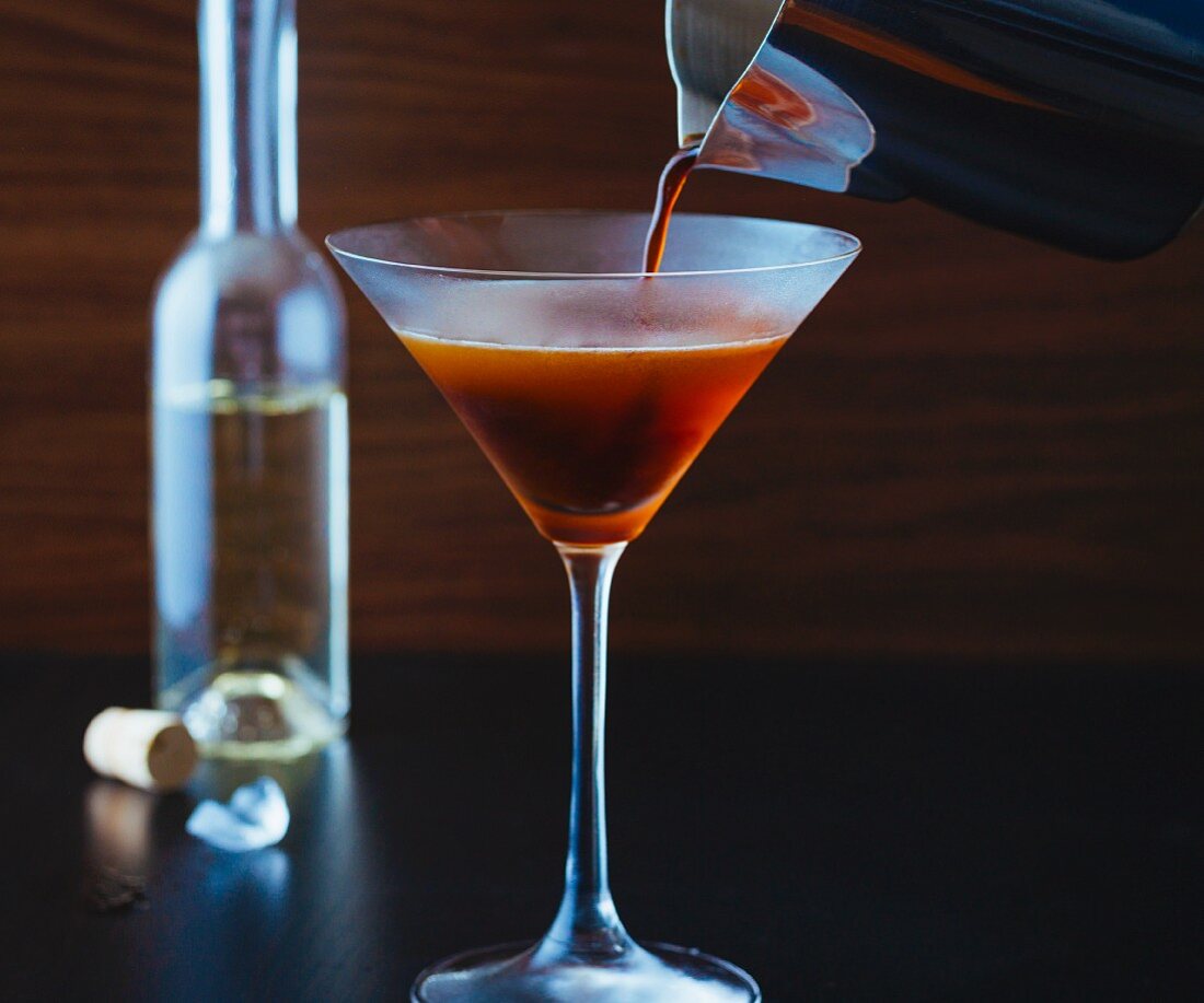 An espresso martini