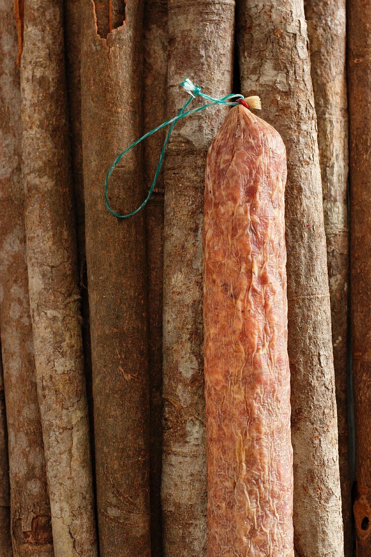 Air-dried salami