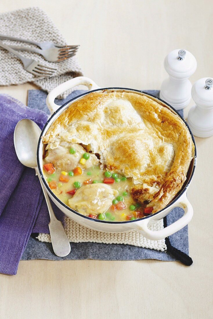 Creamy chicken casserole