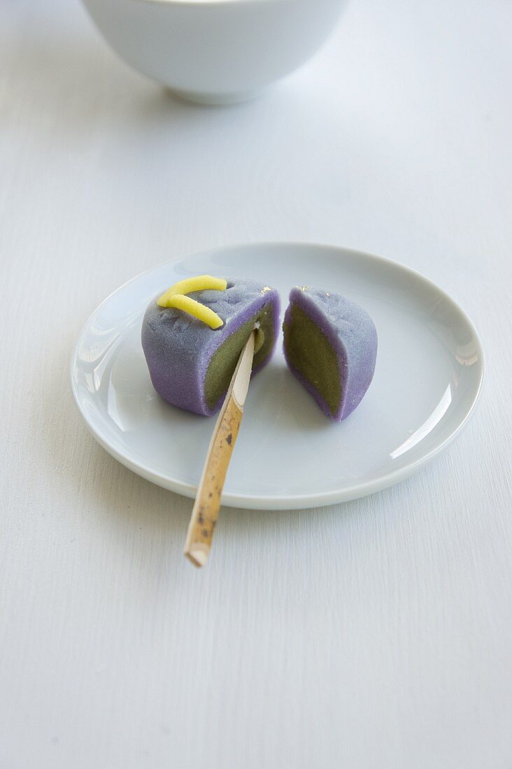 Wagashi zori summer sandal (Japanese sweet)