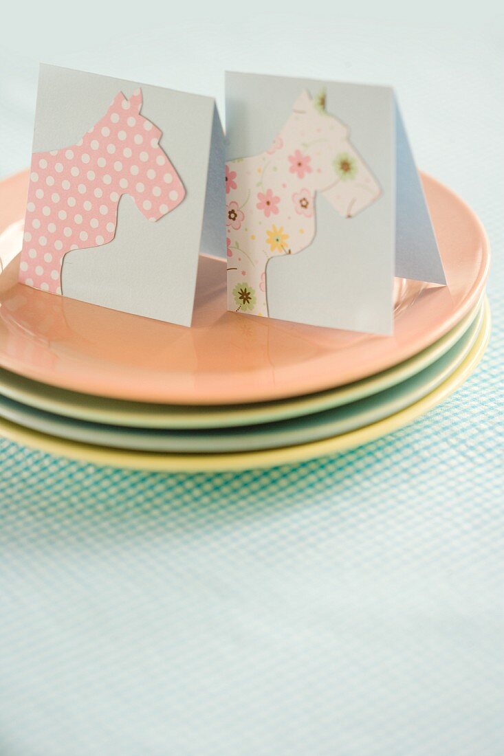Hand-crafted place cards