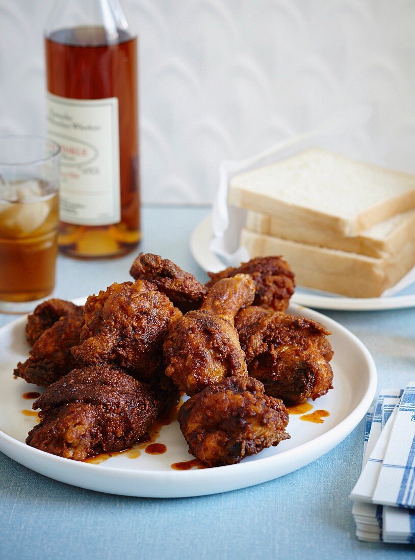 Nashville hot chicken (Chilli chicken, USA)